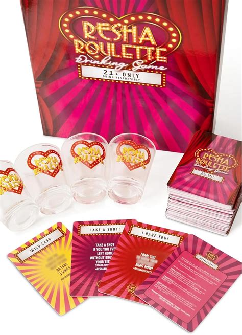 Amazon.com: Caresha Please Resha Roulette Card, A Drinking Card Game ...