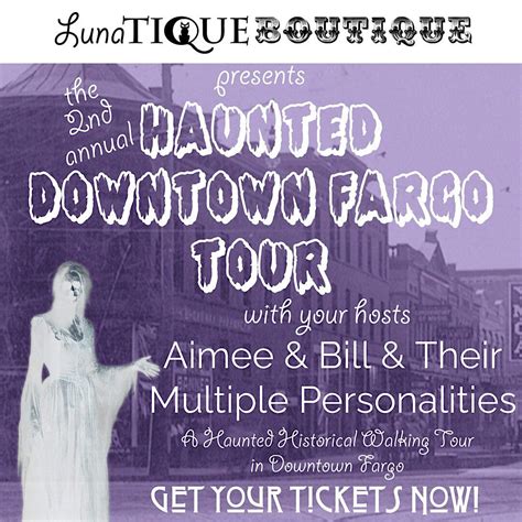 LunaTique Boutiques 2nd Annual Haunted Downtown Fargo Tour, LunaTique ...