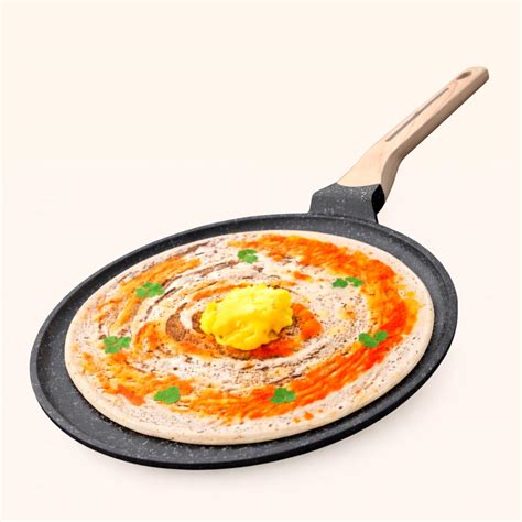 Buy MACclite Hard Rock Die Cast Triumph Non Stick Dosa Tawa 22 cm Dia ...