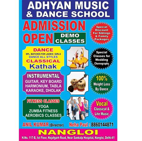 The Adhyan Music School-Dance Classes in Nangloi