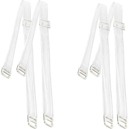 Urban Secrets Women's Silicone Transparent Adjustable Detachable Bra ...