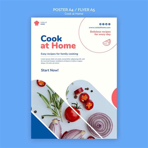 Affiche Cuisine PSD, modèles PSD gratuits de haute qualité à ...