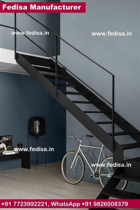 Steel Stairs Residential, Steel Cable Stair Railing | Living room stairs