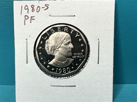 1980-S Proof Susan B Anthony Dollar - For Sale, Buy Now Online - Item ...
