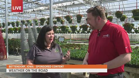 Weather on the Road: Wallace's Garden Center in Bettendorf | wqad.com