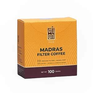 Nion Madras Filter Coffee | 100% Coffee (Fine Grind | South Indian ...