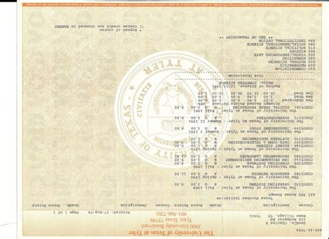 Image result for UTexas Transcripts