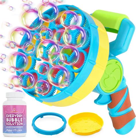Amazon.com: Atlasonix Bubble Gun with Bubble Solution (60 oz), Bubble ...