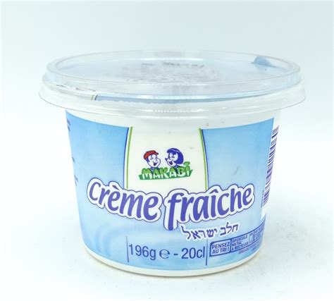 Thick fresh cream (Creme Fraiche) 200g - PORTUEL