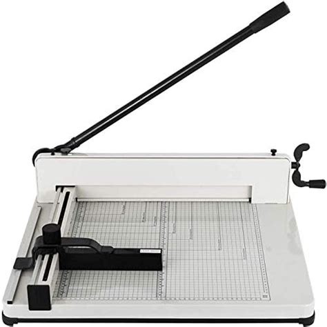 JD9 17'' Guillotine Paper Cutter, Heavy Duty A3+ Trimmer Machine with ...