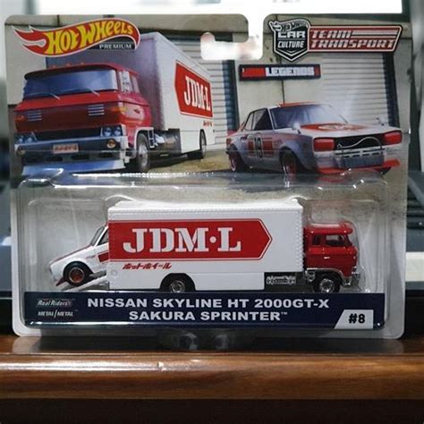 Jual Hotwheels Team Transport Nissan Skyline HT 2000GTX Sakura Sprinter ...