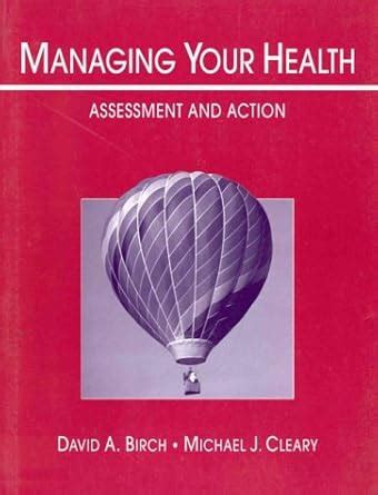 Buy Managing Your Health: Assessment and Action Book Online at Low ...