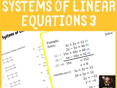 Image result for Solving Three Simultaneous Equations
