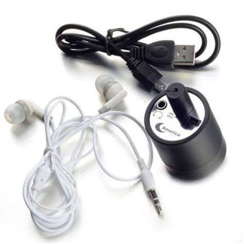 SAFETYNET Cheap Wall Audio Wiretap Listening Device Cylinder listening ...