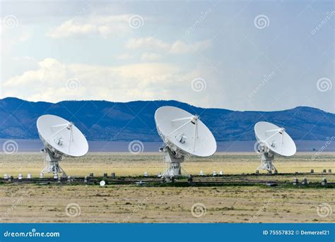 Very Large Array - New Mexico Stock Photo - Image of nrao, imaging ...