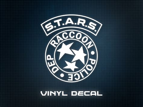 Resident Evil S.T.A.R.S. Emblem Vinyl Decal - Etsy