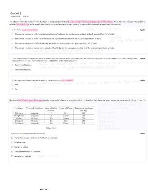 Week 1 graded explanation - Statistics for Data Science - Graded 1 23 ...