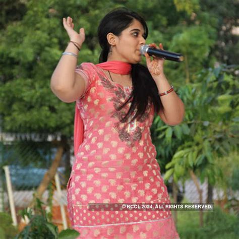 Bhumika during a musical program for the inmates of Tihar Jail number 5 ...