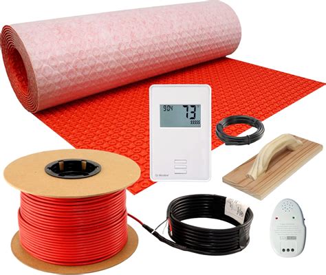 LuxHeat 15sqft Electric Radiant Floor Heating System - 120v Under Tile ...