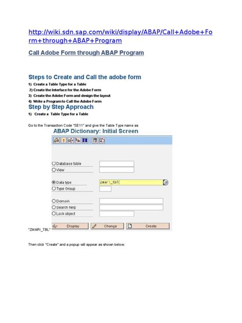Image result for Code Initialization of Adobe Forms in ABAP