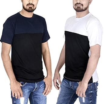 Buy Fabious Half Sleeve Round Neck Stylish Men's Cotton T-Shirt - Combo ...