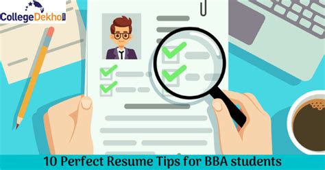 10 Resume Tips for BBA students | CollegeDekho