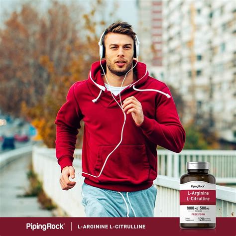 PipingRock Piping Rock L-Arginine L-Citrulline Supplement | India | Ubuy