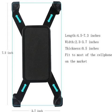 ElectroValley Universal Bike Mobile Holder 360 Degree Rotating for ...