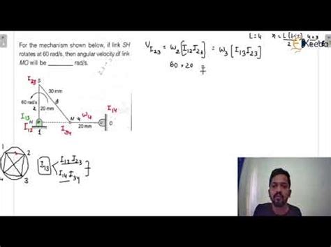 Practice Question on Angular Velocity Theorem 4 - Velocity and ...