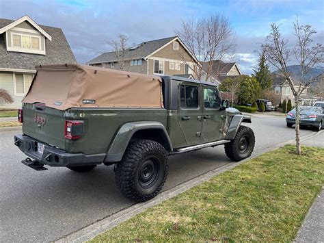 Update with Pics - Tan Softopper vs. Premium Twill Bestop Supertop2 | Jeep Gladiator (JT) News ...