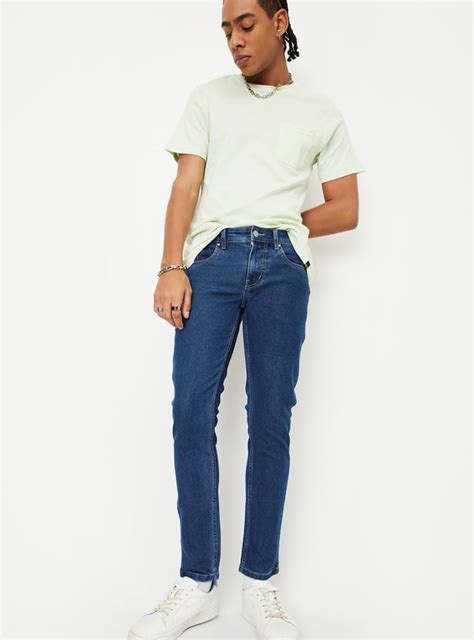 Buy Men Rinsed Skinny Fit Jeans Online at just Rs. 799.0 ...