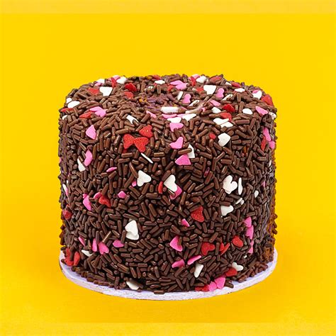 4" Rainbow Chocolate Chocolate Chip Surprise Cake®