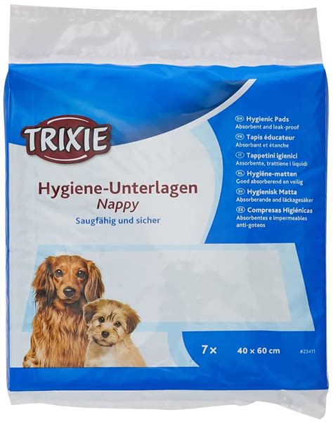 Buy Trixie Nappy Puppy Pad 7 Pads Pack 40X60cm Online at Low Prices in ...
