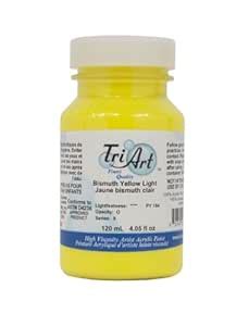 Tri-Art High Viscosity Paint, 120ml, Light Bismuth Yellow : Amazon.in ...