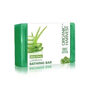 Buy Organic Harvest Luxurious Bathing Bar: Aloe Vera | Aloe Vera Soap ...