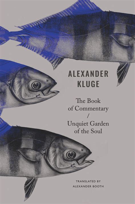 The Book of Commentary / Unquiet Garden of the Soul by Alexander Kluge ...