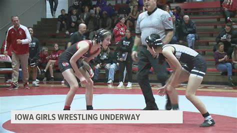 QC High School Wrestling: Girls hit the mats for first time as an official Iowa sport at North ...