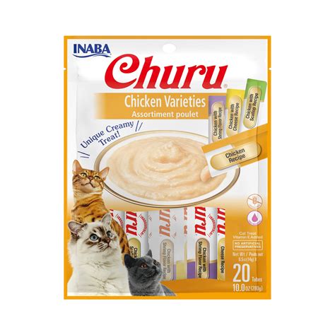 Buy INABA Churu Chicken Variety - Box 20 Tubes Online at desertcartINDIA