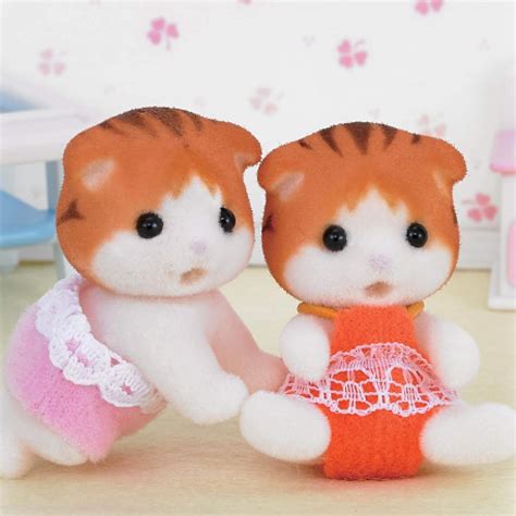 Buy Calico Critters Maple Cat Twins , Brown Online at Lowest Price in ...