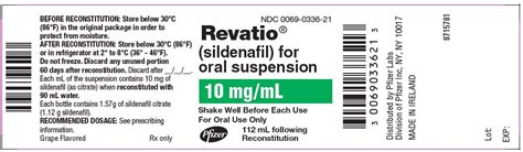 Revatio Injection 的图像结果