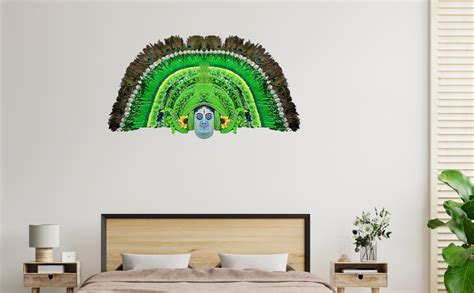 Buy santarms handicrafts Krishna purulia art of folk chhau dance face ...