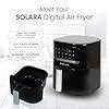 SOLARA Digital Air Fryer, 4.5L Capacity, 10 Preset Modes for Indian ...
