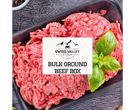 Swiss Valley Farm Swiss Valley Farms Bulk Ground Beef Box