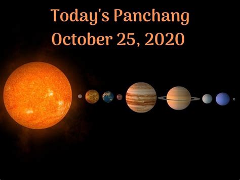 Panchang, October 25, 2020: Check out the Sunrise and Sunset timing ...