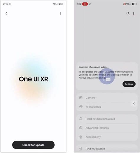 Samsung Galaxy Glasses App Leak Reveals One UI XR, Gesture Controls ...