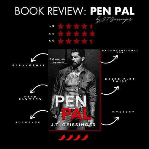 Book Review: Pen Pal By J.T Geissinger – Trilogyofromance