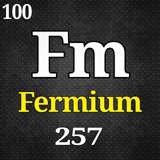 Fermium | properties and information