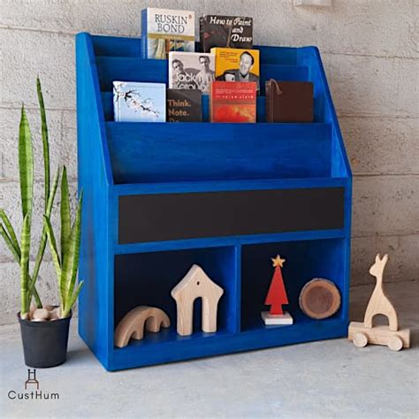 Siya - Solid Wood Bookshelf for Kids – CustHum