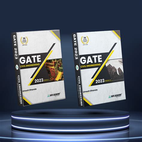 Book > Combo GATE PYQ 2023 Civil Engg Vol. 1 & Vol 2 - GATE ACADEMY ...