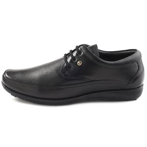 Buy Healers Black Formal Lacing Derby Shoes For Men HA1-12 By Liberty